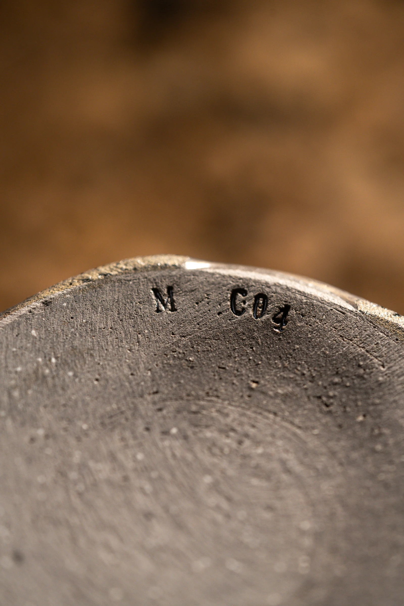 Crystalline glaze detail from a recorded piece